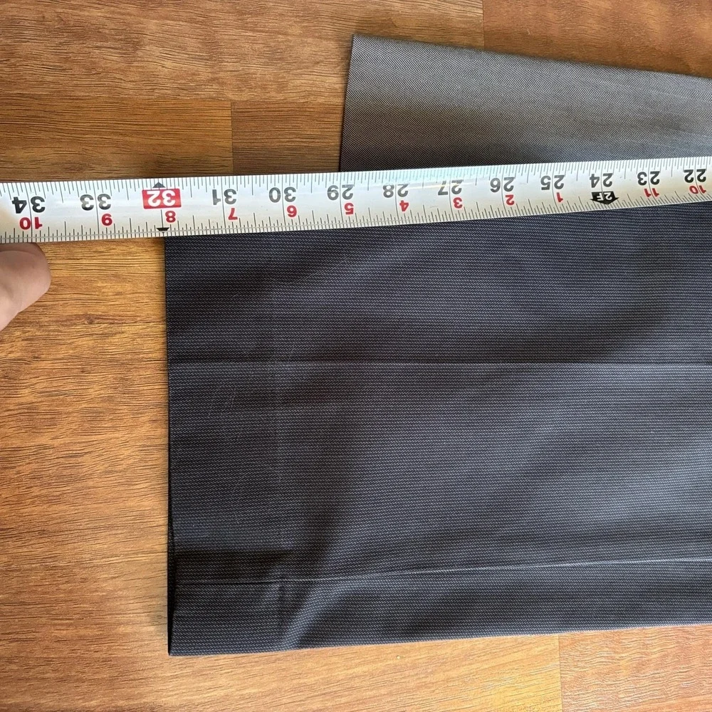 Lot Of 2 Banana Republic Pants Mens 34x34 Gray Modern Slim Herringbone Non Iron